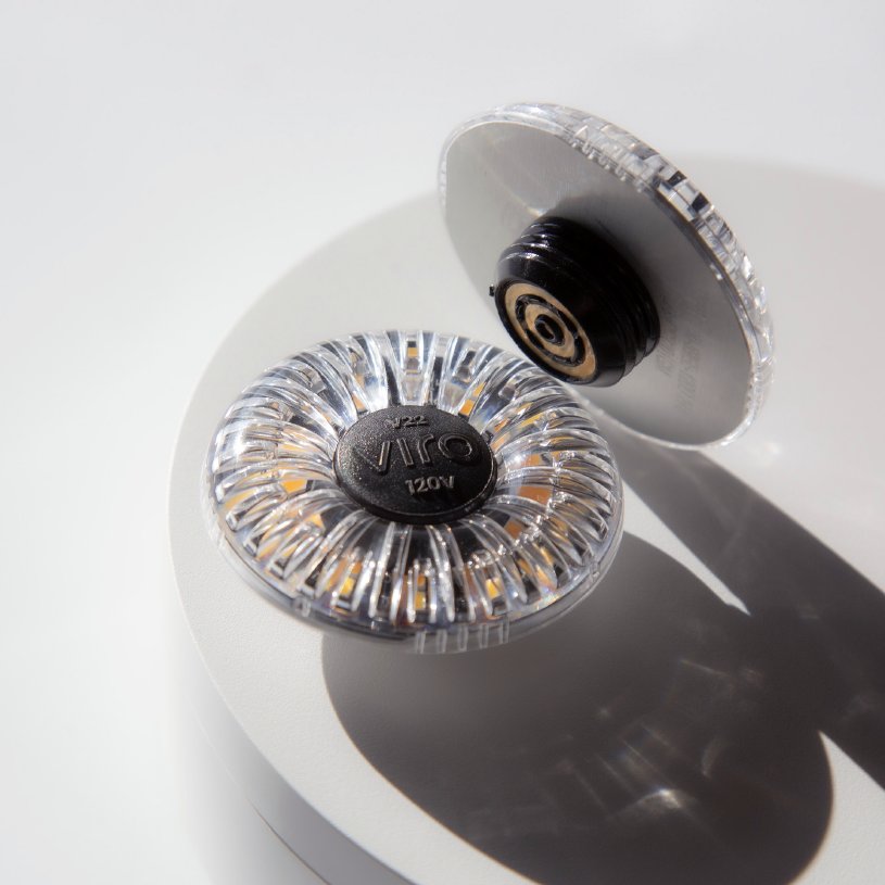 Viro replaceable concentric LED module