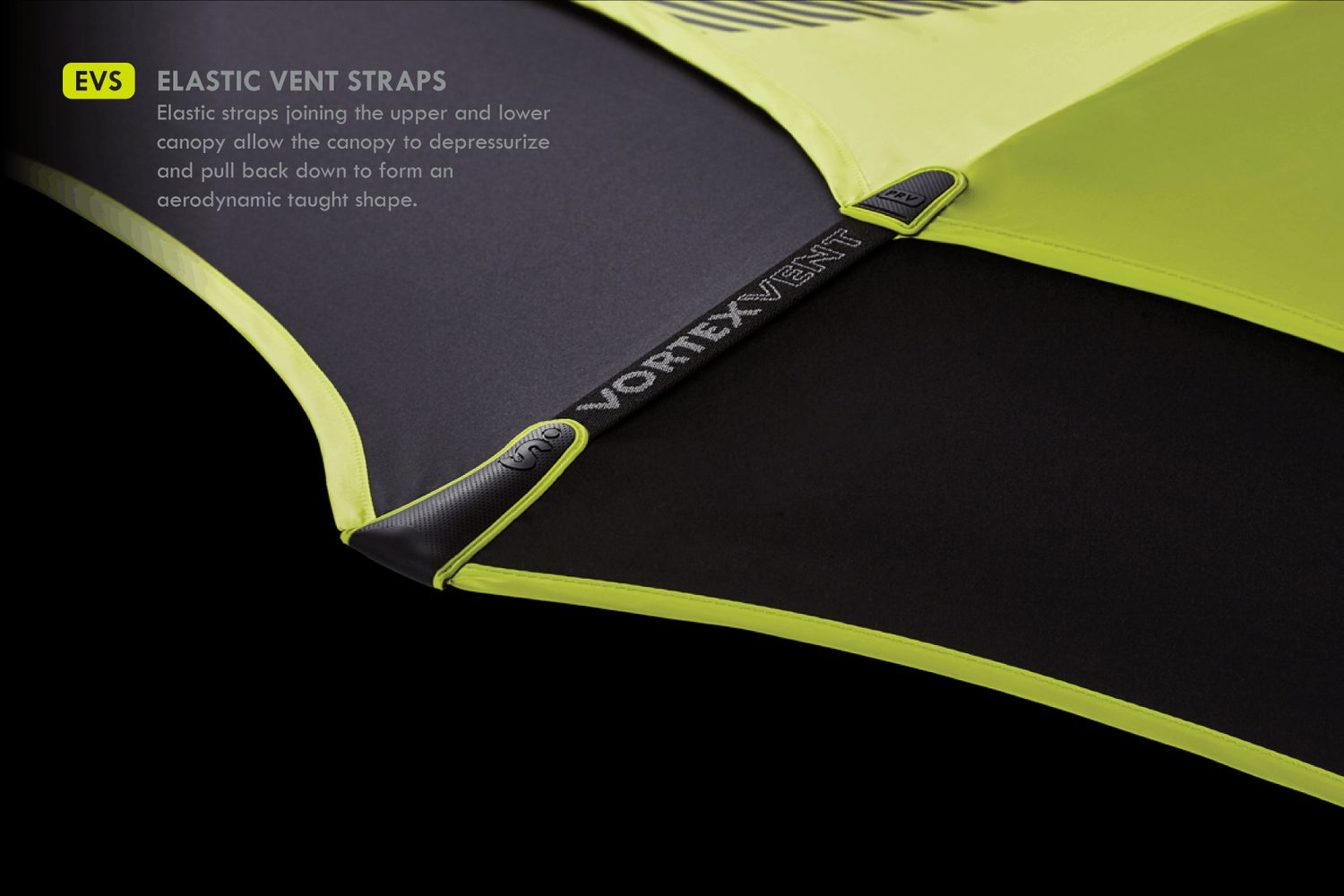 ShedRain VortexVent canopy venting airflow in a wind test